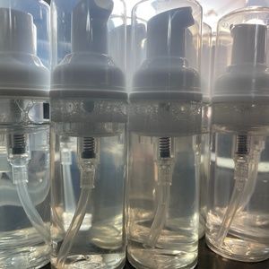 Twelve 2oz No Label, Natural Lash cleanser